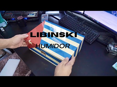 LUBINSKI CIGAR HUMIDOR - UNBOXING #cigar #afiliados #unboxing