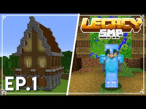 Dangthatsalongname - I've Done SO MUCH ALREADY! - Legacy SMP 1.15 Survival Minecraft - Ep.1
