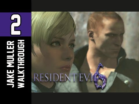 Resident Evil 6 Walkthrough - Part 2 Boss Ustanek Round 1 Let's Play (RE6)