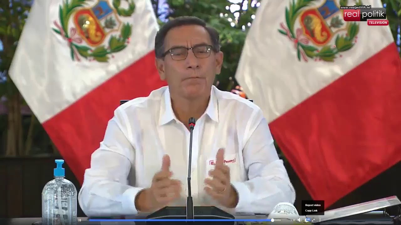 Perú: Toque de queda en Lima desde las 6 p.m. hasta las 5 a.m.