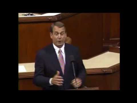 Boehner Speech on Democrats' Martial Law in the House