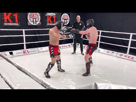 WKA Amateur English Cruiserweight Title ( K1-Rules ) : Marc Blan vs Niall Miller - Round 1.