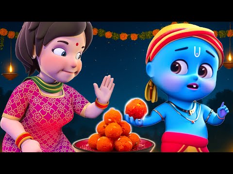 Happy Janmashtami - Nursery rhymes & baby songs | Cartoon for kids | +more kids songs - Jugnu Kids