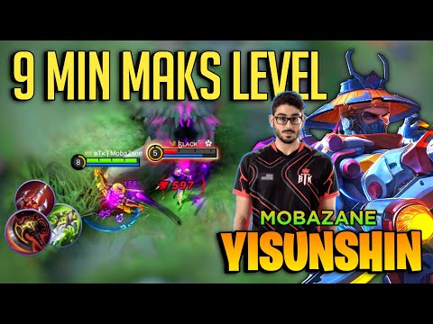100% IMMORTAL! Mobazane Yss Fast Farm Gameplay [ Top Global Yi Sun Shin Best Build ] Mobile Legends
