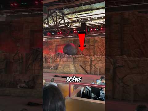 Pourquoi Disney a supprimé cette scène du spectacle Indiana Jones ? 😳
