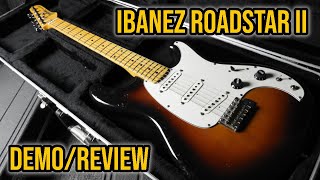 Video thumbnail for Ibanez Roadstar II 1983 - Demo/Review by Mats Moland Træen