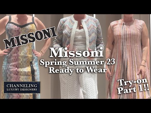 My First Missoni Video! Summer Collection from Missoni Try On Ready to Wear Collection! 2023 Summer