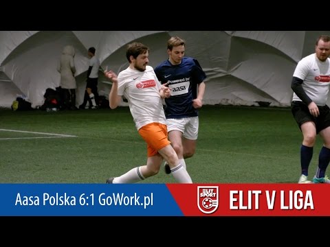 Aasa Polska 6:1 GoWork.pl - ELIT V Liga JESIEŃ 2016