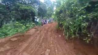 preview picture of video 'GoPro Video: Climb 1 Day 1 Wayanad Monsoon Offroad 2014'