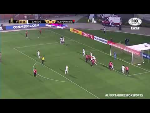 Santos x independente melhores momentos