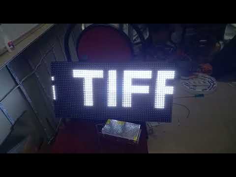 Led signage board