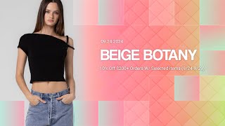 FG Live - BEIGE BOTANY