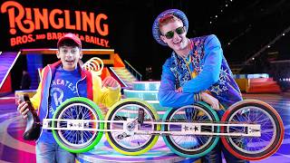 Jason Plays Hide and Seek at Ringling Circus!