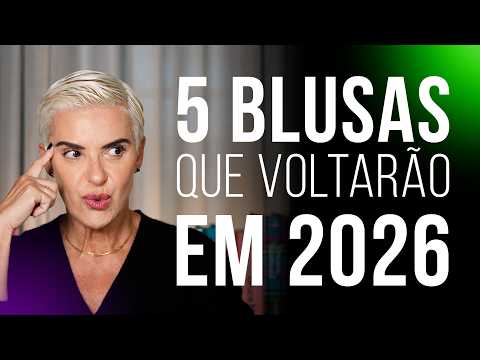 5 tipos de BLUSAS VERÃO tendência 2026