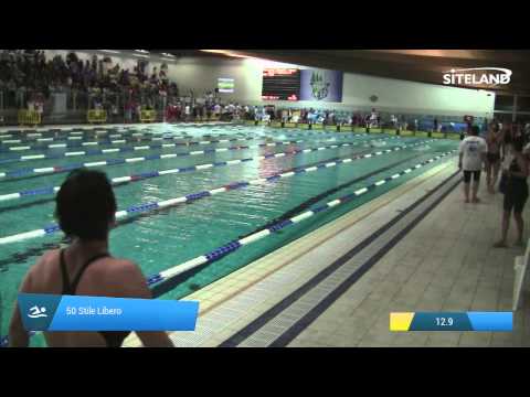 Serie 4 dei 50 Stile Libero  Assoluti Femmine Master - Campionati Regionali Master 2015 VENETO e FR