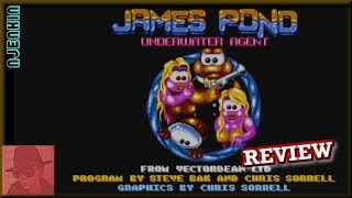 JAMES POND : UNDERWATER AGENT - on the SEGA Genesis / Mega Drive - with Commentary !!