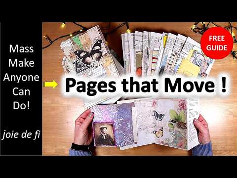 KINETIC JOURNAL PAGES 😁 EASY Mass Make Pull Outs ANYONE Can Do ✅