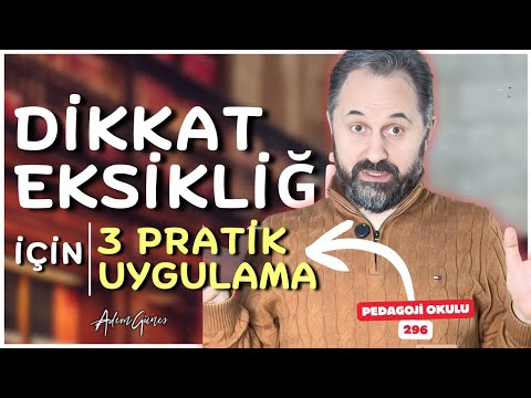 PEDAGOJi OKULU - 296 | Dikkat Eksikliği Olan Çocuklarda REZONANS Uygulaması