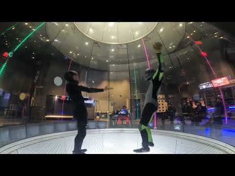 iFly flight session 12.4.23 Back home after tunnel camp