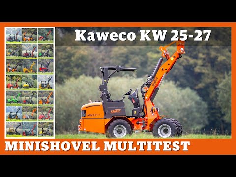 Minishovel Multitest: Kaweco KW 25-27