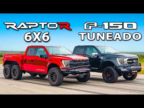 F-150 R 6×6 vs F-150 de 775hp: ARRANCONES