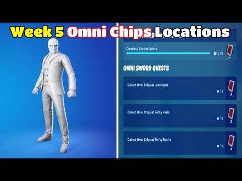 Fortnite Week 5 Season Quests Challenges - How to complete Week 5 Season Quests - Chapter 3 Season 2