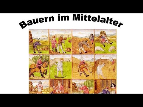 Das Leben der Bauern im Mittelalter.