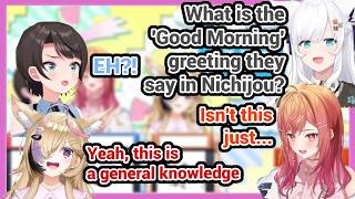 Subaru, Polka, and Ririka Try to Answer the Indonesian 