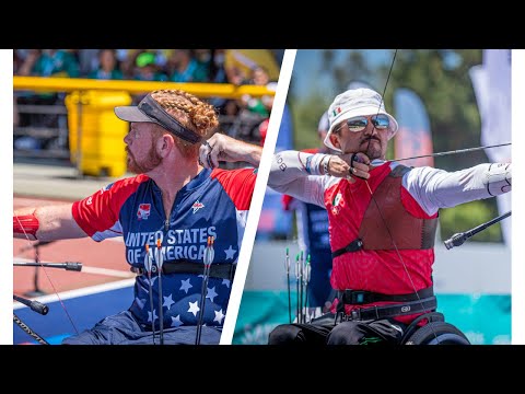Kevin Mather v Samuel Molina – recurve men open gold | Santiago 2022 Para Pan American Champs