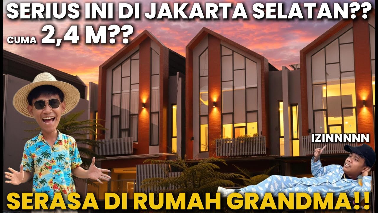 Rumah Mewah 2 Lantai Scandinavian Ternyaman di Cinere Kota Depok