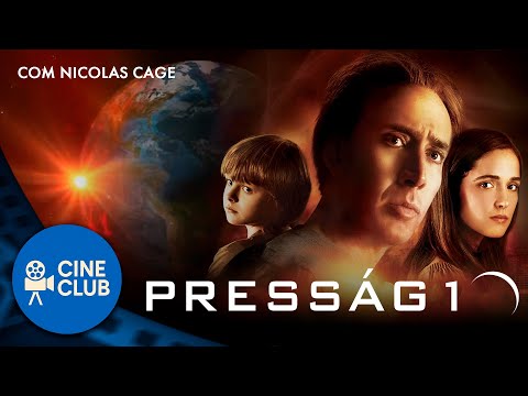 FILME COMPLETO DUBLADO 🎬 Presságio COM NICOLAS CAGE | Ficção Científica | Cine Club