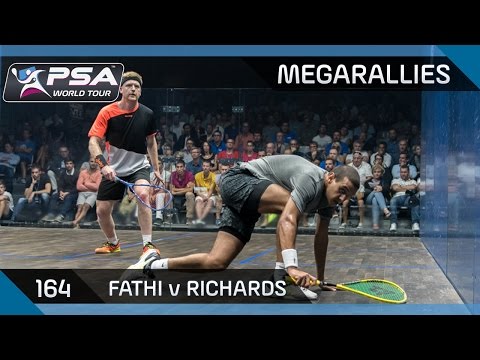 "What a shot, and what a reaction!" MegaRallies #164 - Fathi v Richards