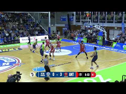 Samenvatting Zorg en Zekerheid Leiden - Telenet Antwerp Giants, BNXT League (28 apr. 2023)