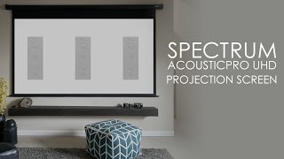 Elite Screens Spectrum AcousticPro UHD Acoustically Transparent (AT) Screen