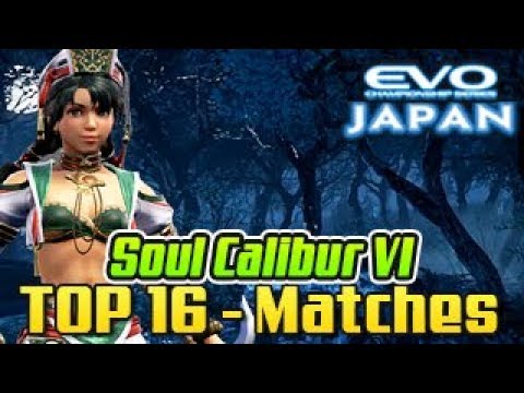 SoulCalibur VI | EVO Japan Tournament | TOP 16 (Yuttoto, Nao Mihara, Shen Chan + more)