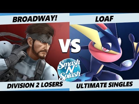 SNS5 SSBU - Broadway! (Snake) Vs. SCY | Loaf (Wario) Smash Ultimate Division 2 Losers