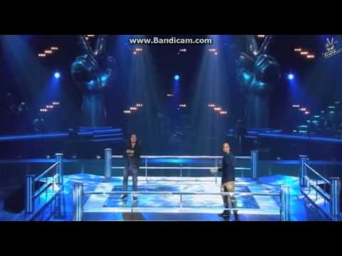 Jarno vs Wudstik - Cry me a river - the battle's (the voice of holland)