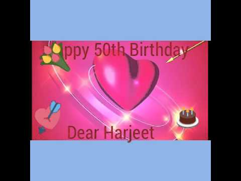 Harjeet's Birthday Wishes..