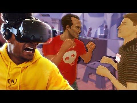DRUNKN BAR FIGHT VR w/ @CrazyCheesePuf & @BopMan