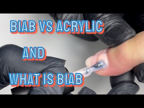 The difference between  BIAB and ACRYLIC