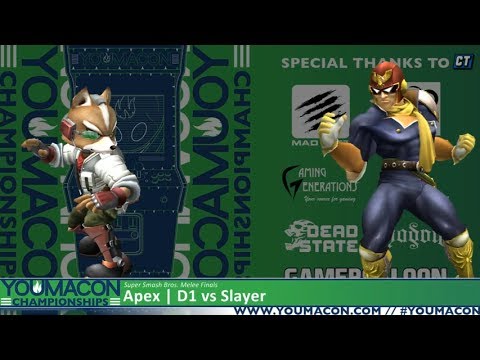 Youmacon 2013 - Apex D1 vs Slayer - Winners Semis - SSBM