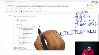 Download the video "Learn how to merge two sorted array in Python!"