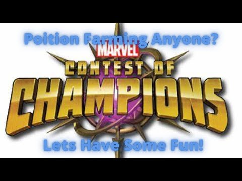 Potion Farming With My Newest Rank 3's! - Marvel Contest Of Champions
