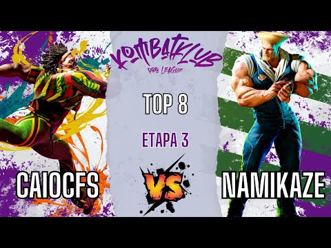 SF6 👊 Caio_Cfs (Dee Jay/Luke) vs Namikaze (Guile) 👊 Kombat Klub Pro League SF6 - Top 8