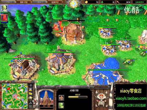 【冲杀一波流】魔兽争霸xiaoy解说凤凰alice vs xiaokk TM