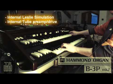 Hammond New B3-p mk2 - 02 - Internal Leslie simulation @Tonewheeldude