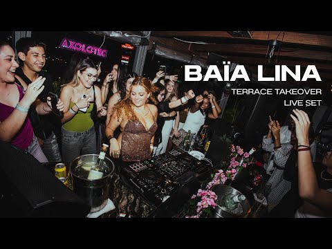 BAÏA LINA @ TERRACE TAKEOVER I MÉRIDA I DISCO, HOUSE AND INDIE SET