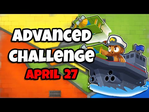 BTD6 Advanced Challenge | 3 Towers vs 1 Moab | 27.04.2023