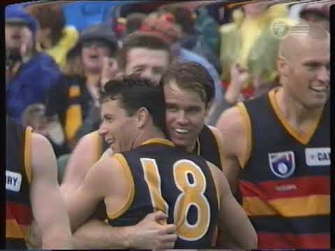 Qualifying Final West Coast Eagles VS Adelaide Crows 1997 Ben Hart Chad Rintoul