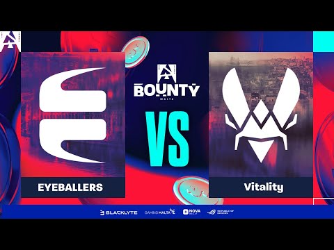 EYEBALLERS vs Vitality - Full CS2 Match VOD - BLAST Bounty Malta Season 1 2026